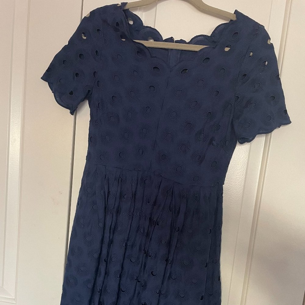 J. Crew Eyelet Dress